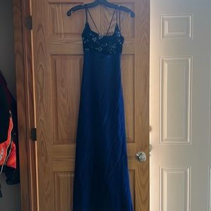 Black and Blue Dress